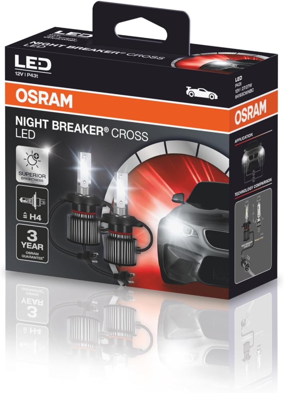 Kit Led Night Breaker Cross H4 2