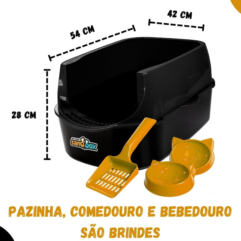 Kit Sanitário para Gatos Sandbox Furba 2
