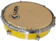 LUEN Tamborim 6" ABS Amarelo Tarr Pele Holográfica 1