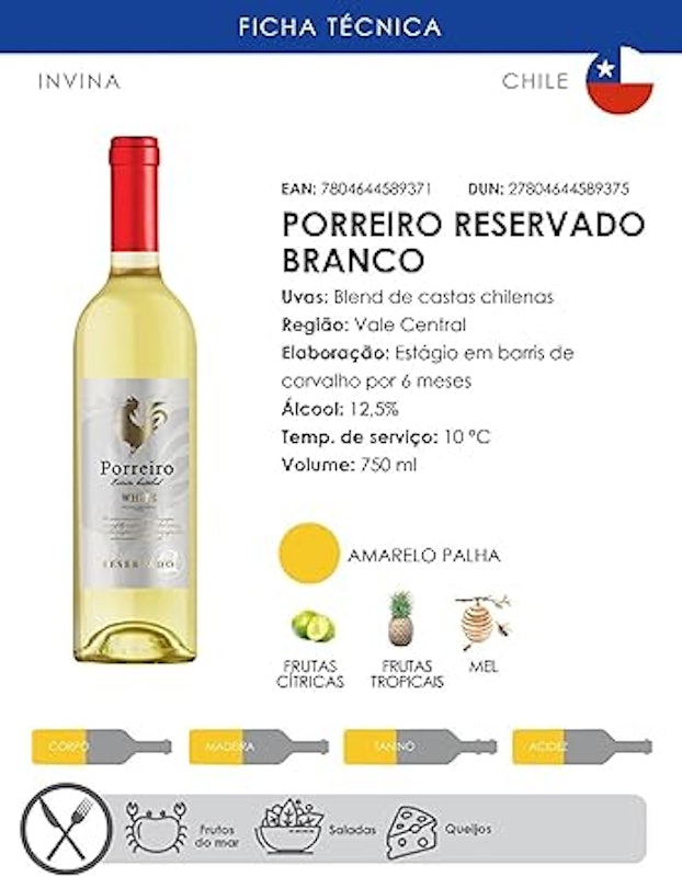 Vinho Branco Porreiro 4