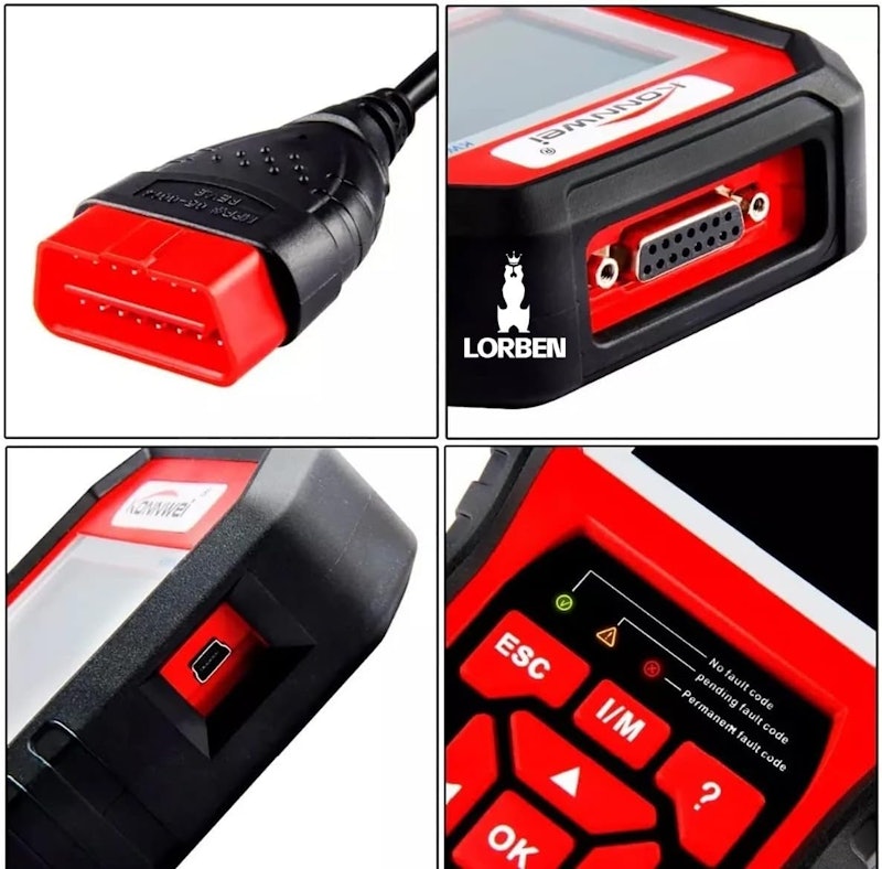 Scanner Automotivo Konnwei Kw850 4