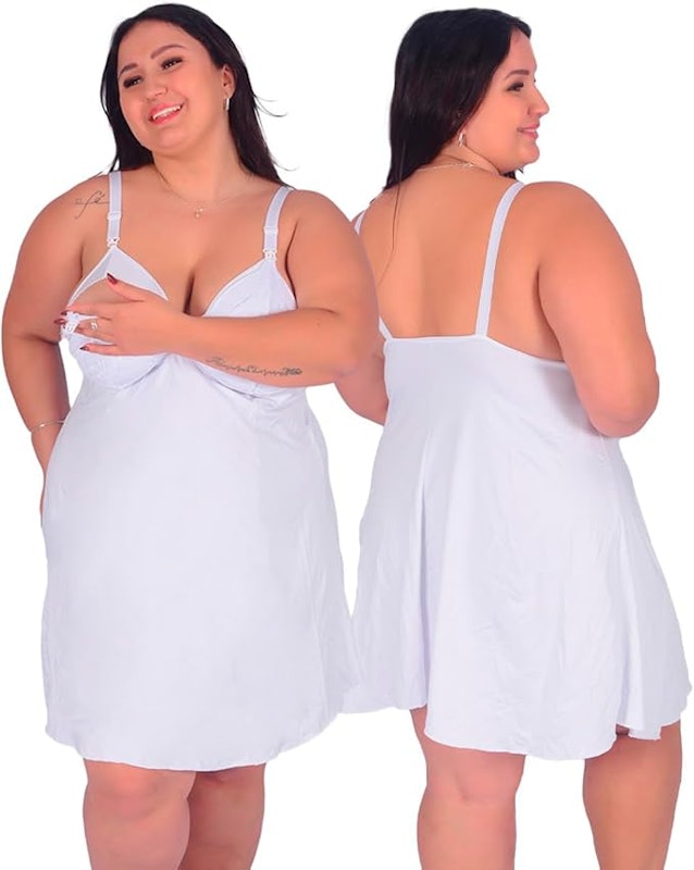 Camisola Plus Size com Bojo 3