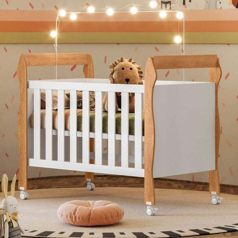 Berço Minicama Slim Branco/Ypê 2