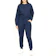 DPONTES Conjunto Moletom Feminino Flanelado 1