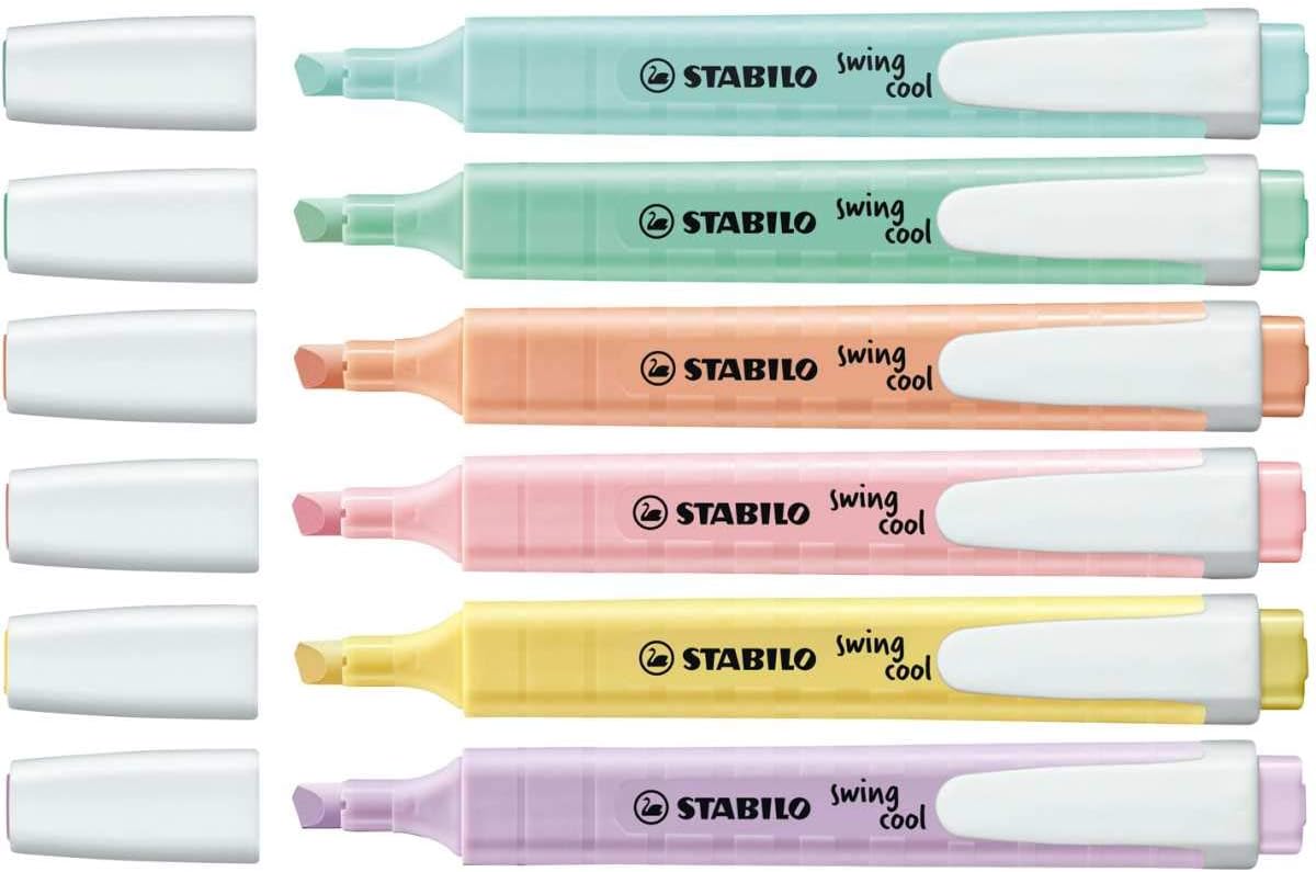 Stabilo Swing Cool com 6 Cores 2