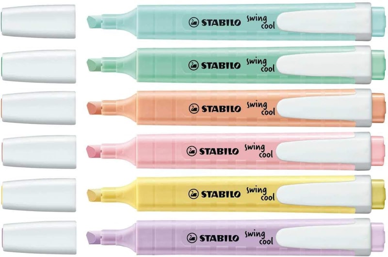 Stabilo Swing Cool com 6 Cores 2