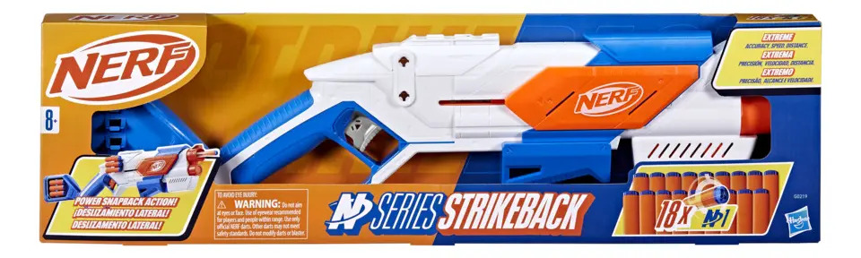Lançador Nerf N Series Strikeback 3