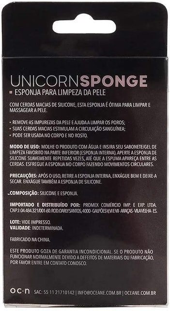 Esponja de Limpeza Facial Unicorn Sponge 4