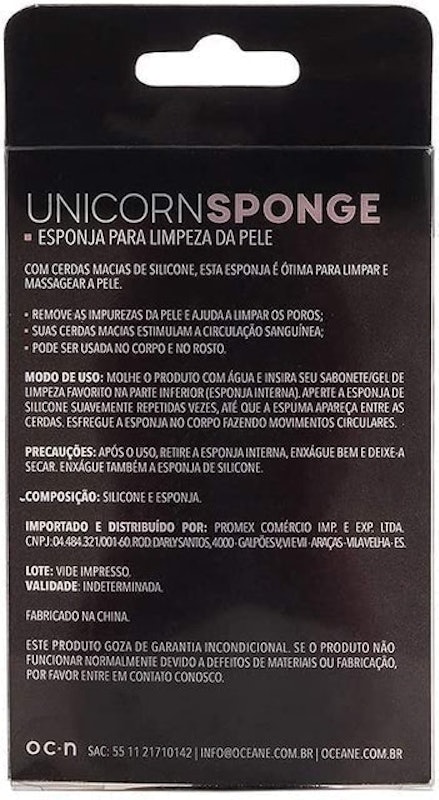 Esponja de Limpeza Facial Unicorn Sponge 4