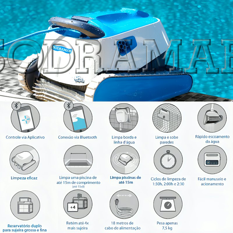 Top 10 Melhores Robôs para Limpar Piscina (Mixtou, Sodramar e mais ...