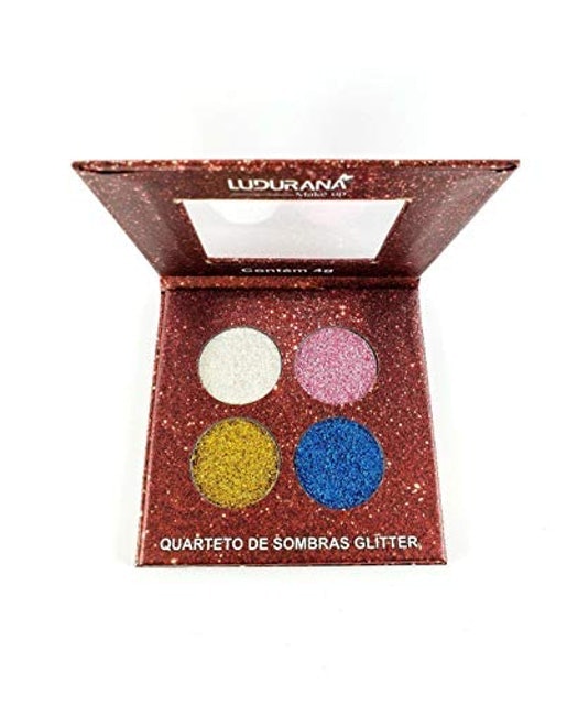 Quarteto de Sombra Glitter Ludurana 6