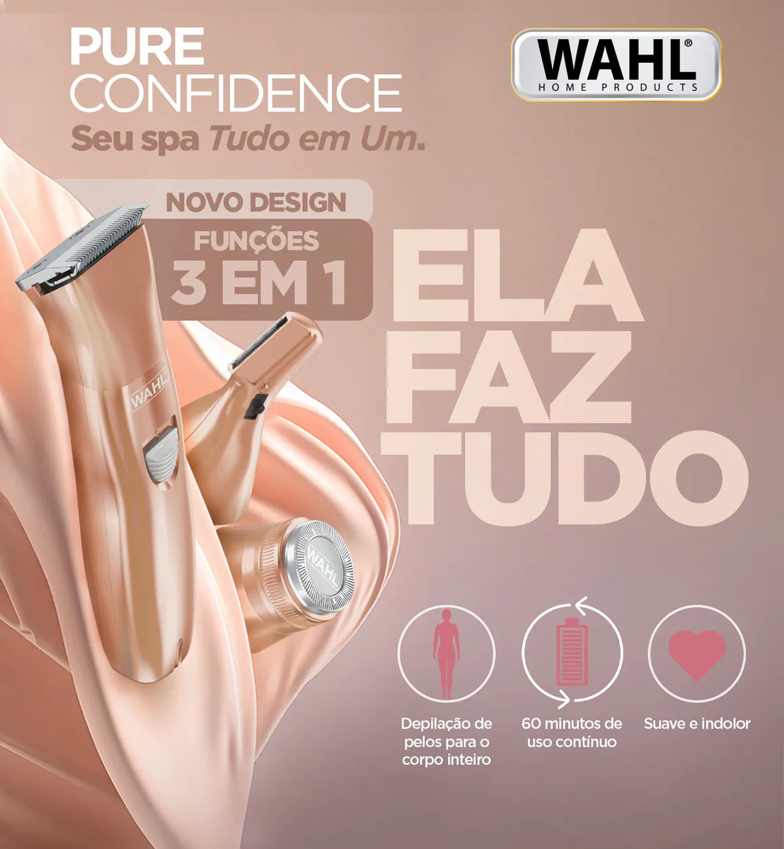Aparador de Pelos Wahl Pure Confidence 4
