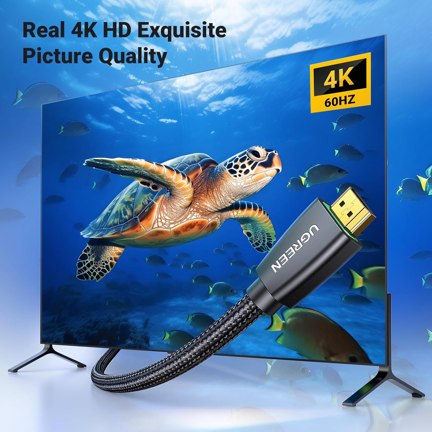 Cabo HDMI 2.0 Ugreen Macho para Macho 4K / 60 Hz 2