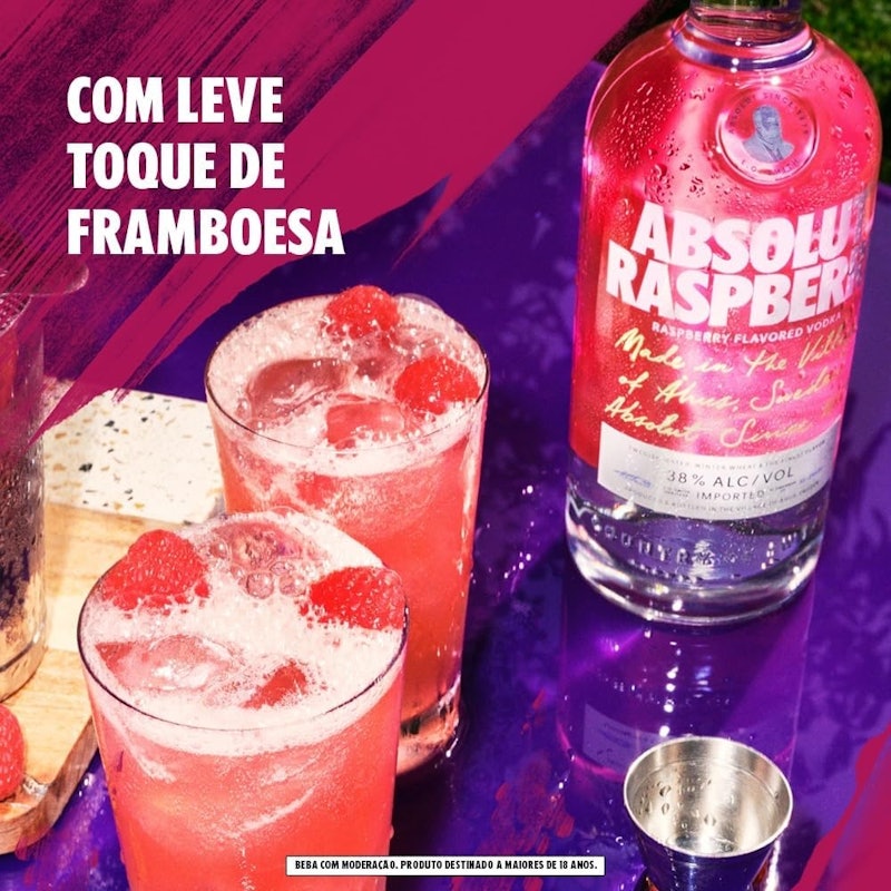 Vodka Absolut Raspberri 2