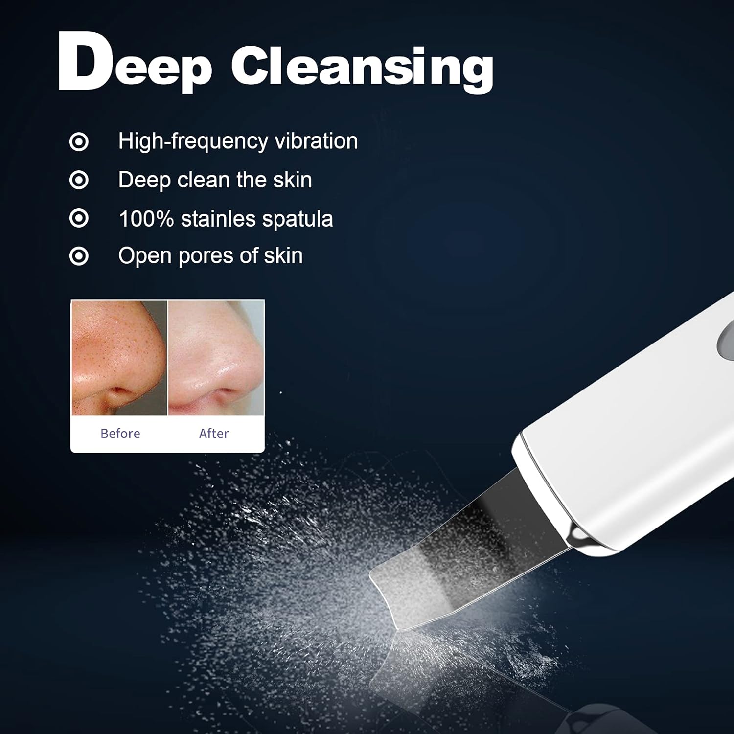 Anlan Ultrasonic Skin Scrubber 4 em 1 2
