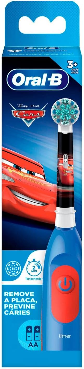 Escova de Dente Elétrica Infantil Carros 2
