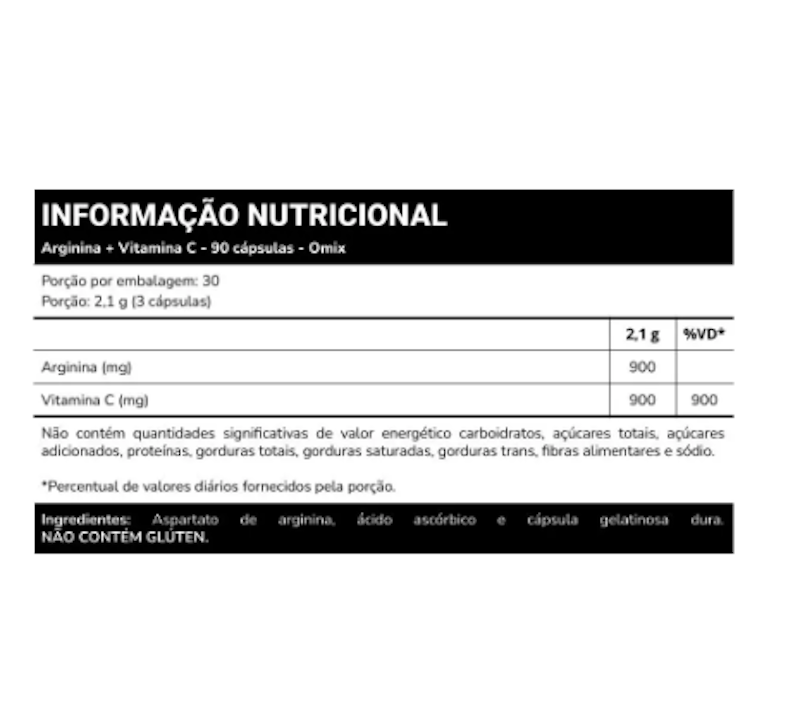 Arginina e Vitamina C 2
