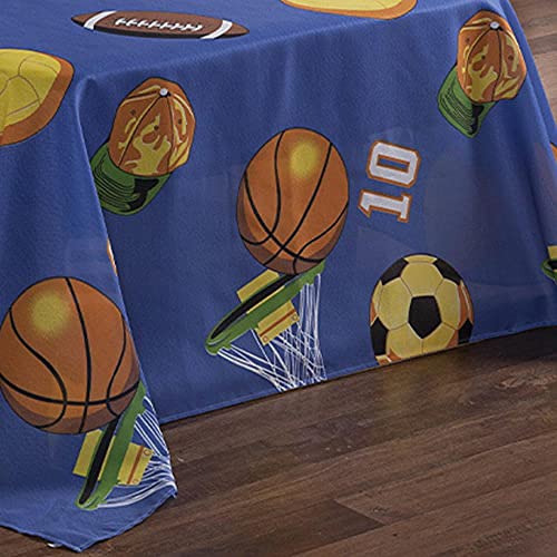 Jogo de Cama Infantil Solteiro Esportes 4