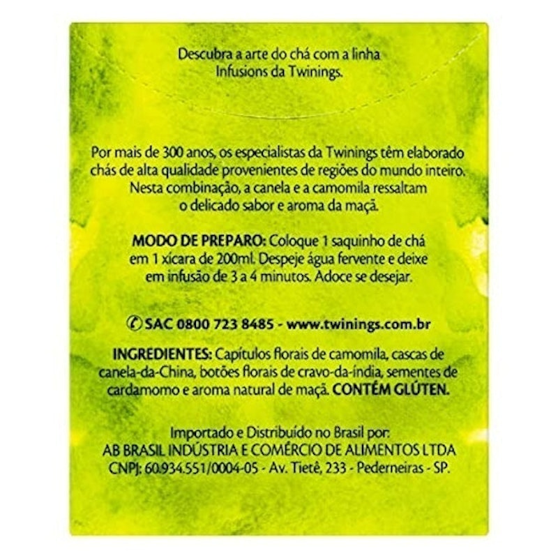 Chá Twinings Camomila, Canela e Maçã 2