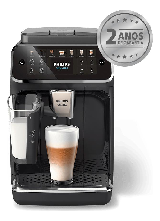 Cafeteira Espresso Superautomática LatteGo Philips Walita Série 4400 2