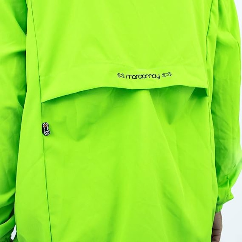 Jaqueta Corta-Vento de Ciclismo Masculina Race Amarelo Neon 5