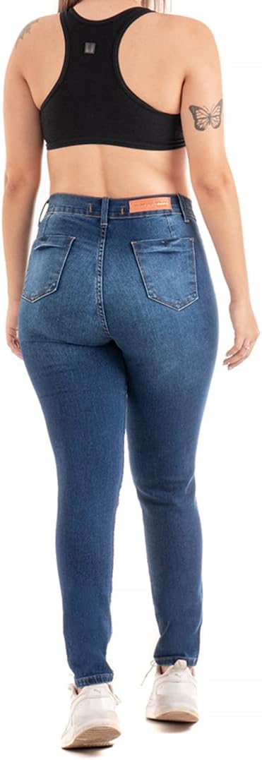 Calça para Gestante Jeans com Elástico 4