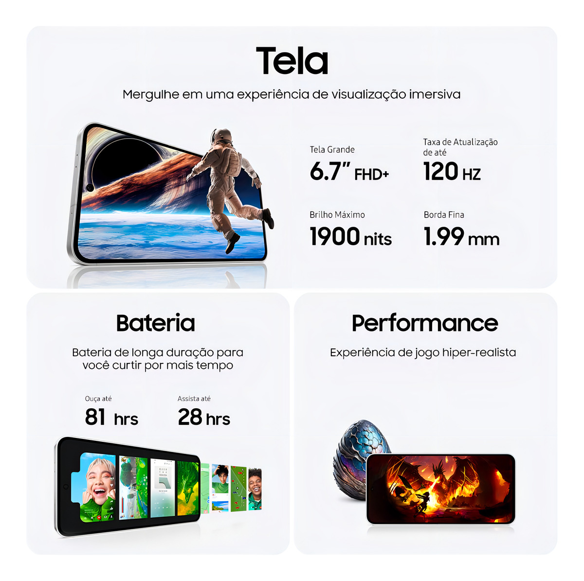 Celular Samsung Galaxy S24 FE 5G (128 GB) 5