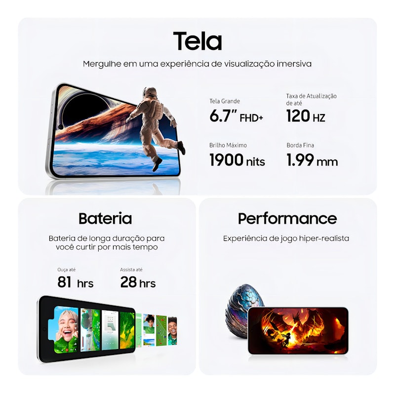 Celular Samsung Galaxy S24 FE 5G (128 GB) 5