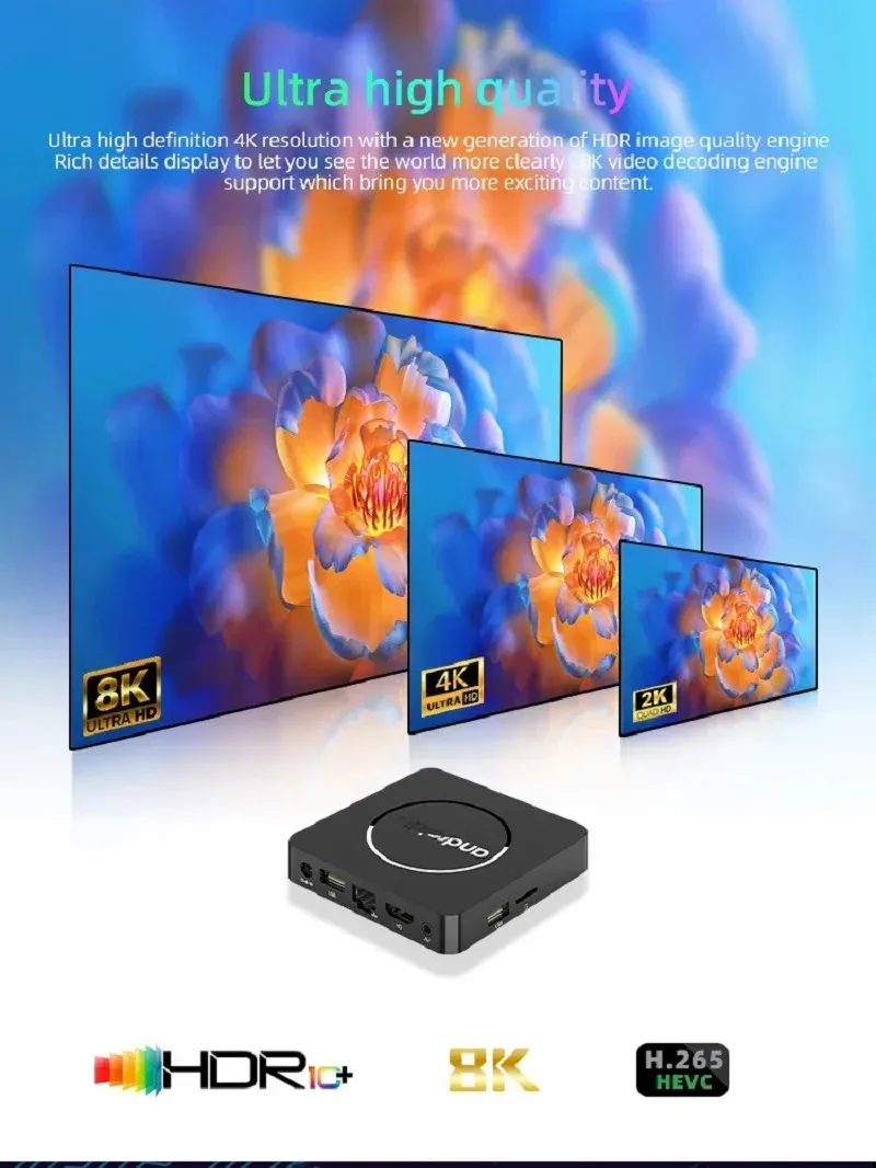 Tv Box 8K Vontar 3