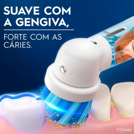  Escova de Dentes Elétrica Infantil Disney Frozen 3