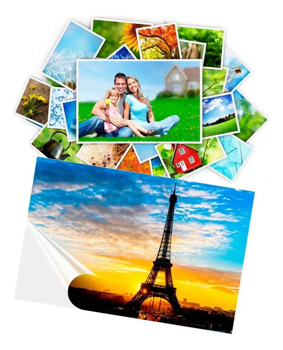 Papel Fotográfico High Adesivo A4 130 g/m² 50 Folhas 3