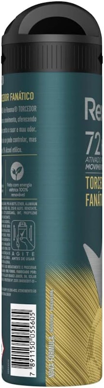 Desodorante Antitranspirante Rexona Torcedor Fanático 3