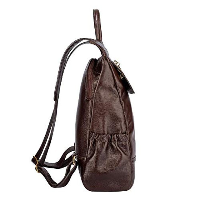 Mochila Antifurto de Couro Feminina Suelen 2