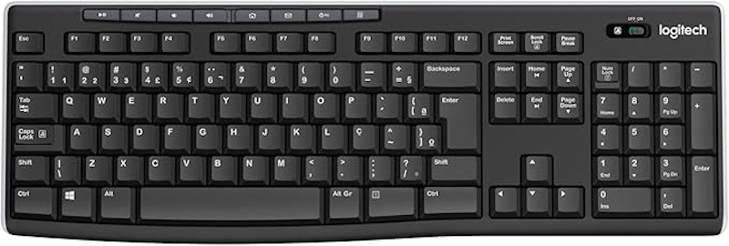 Teclado Sem Fio Logitech K270 1
