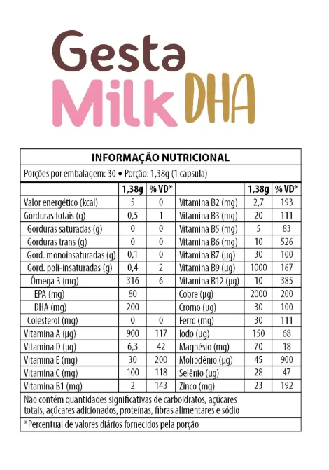 GestaMilk DHA  4