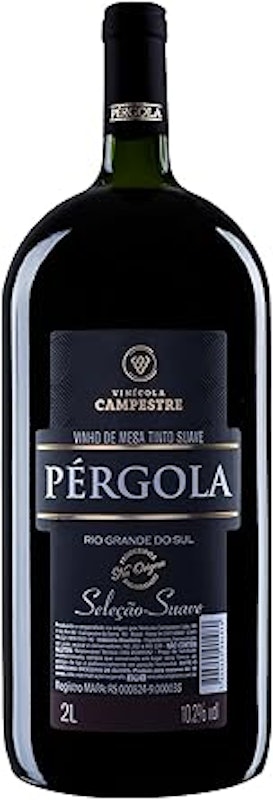 Vinho Tinto Suave Seleção Pérgola 1