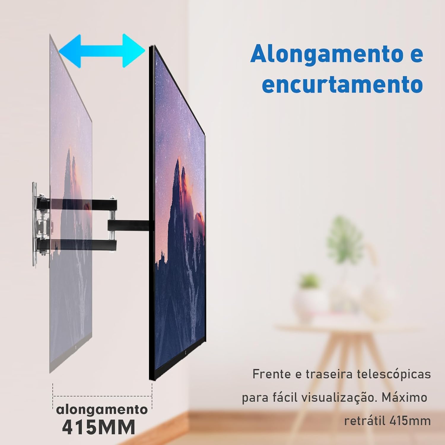 Suporte para TV 14-55" Triarticulado 3