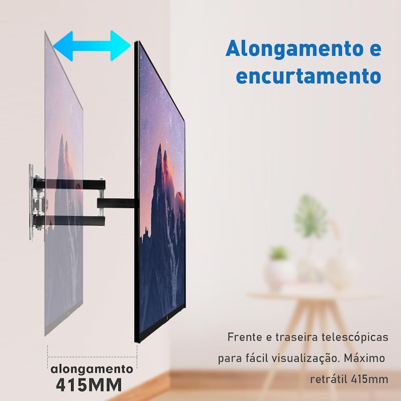 Suporte para TV 14-55" Triarticulado 3
