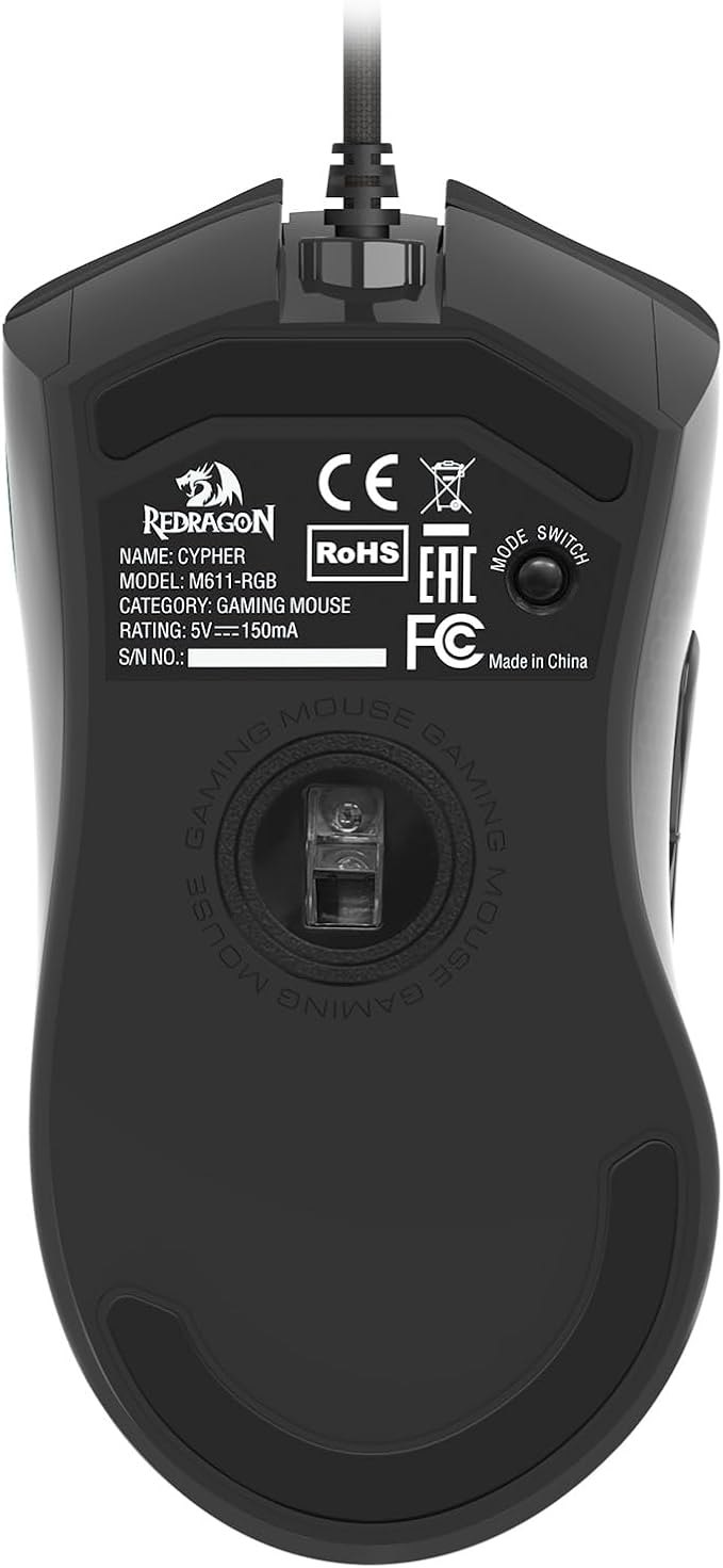 Mouse Gamer Redragon Cobra Cypher Lite 3