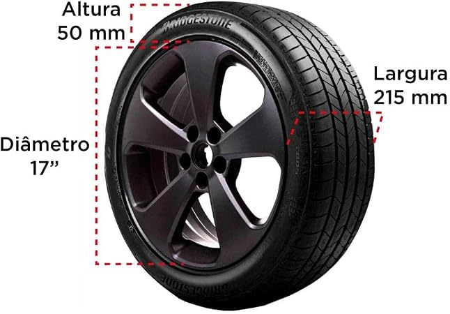 Pneu 215/50R17 Bridgestone Turanza T005 95W 4