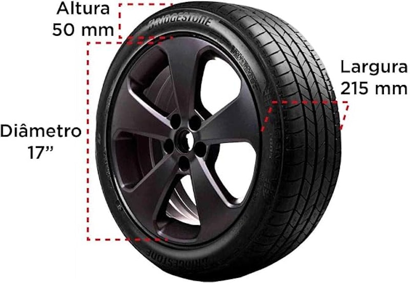 Pneu 215/50R17 Bridgestone Turanza T005 95W 4