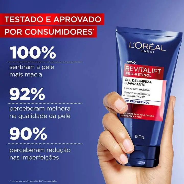 Gel de Limpeza Facial Suavizante Revitalift 2