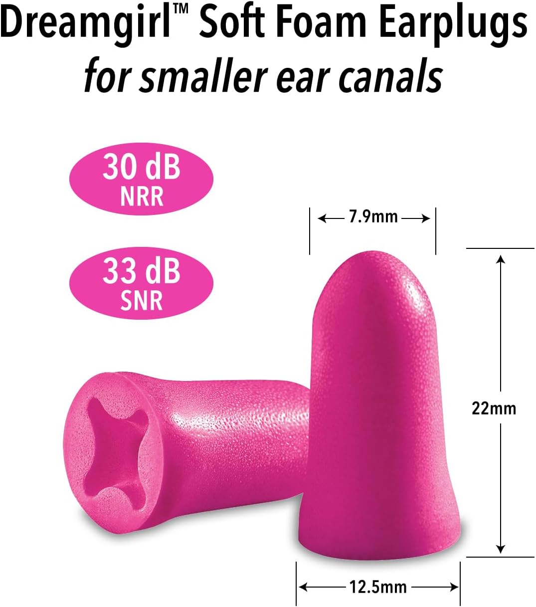 Protetor Auricular de Espuma Macia Dreamgirl 2