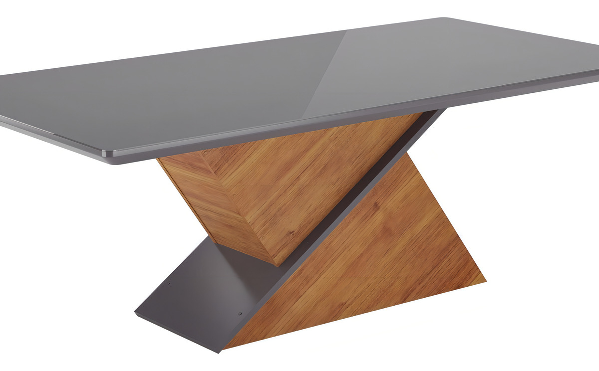 Mesa de Jantar Retangular 200 x 90 Noble com 8 Cadeiras Iza 3
