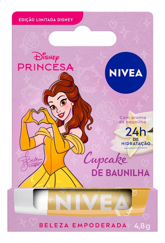 Nivea Hidratante Labial Cupcake de Baunilha Ed. Limitada Bela Disney 1