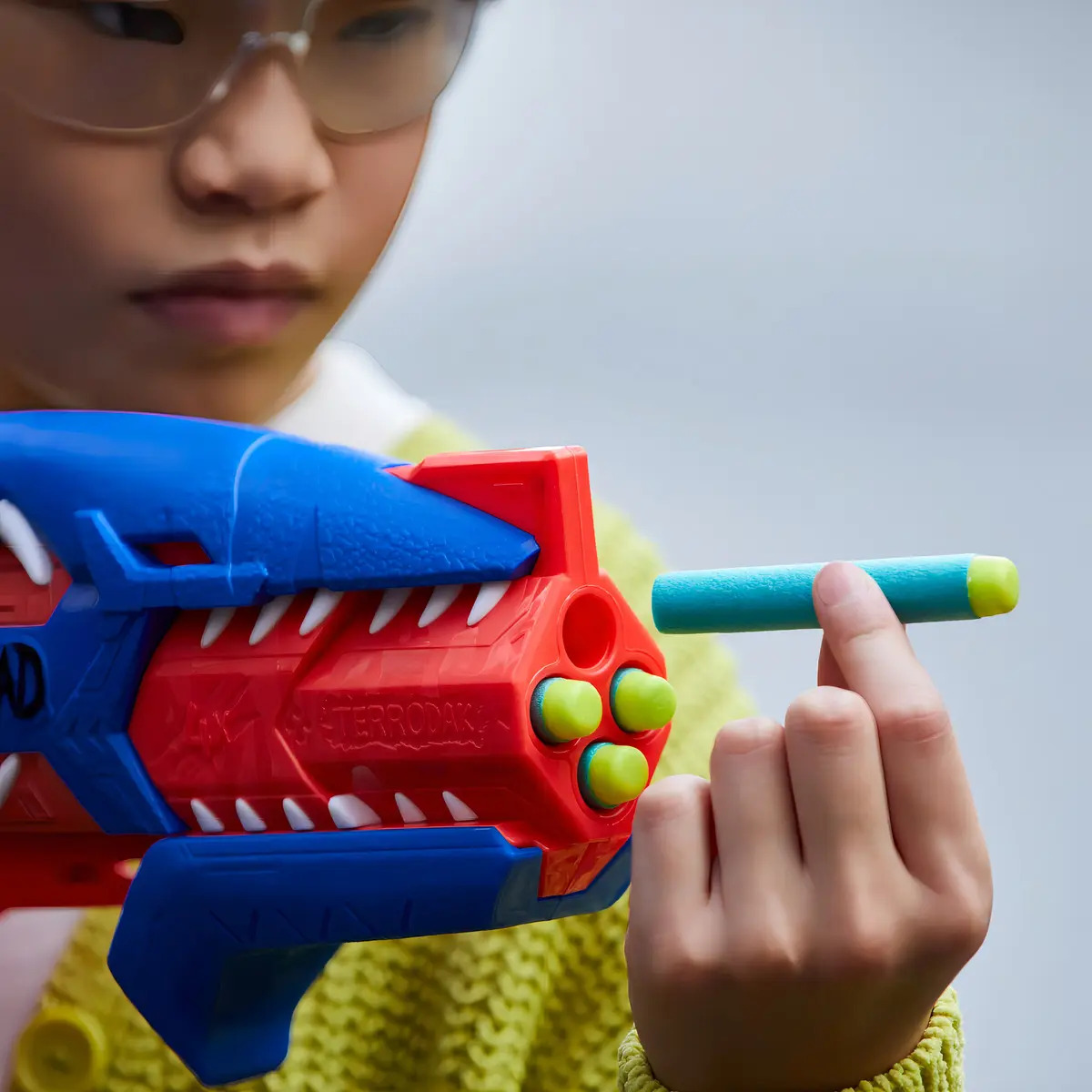 Lança Dardos Nerf Dinosquad Terrodak Elite 4
