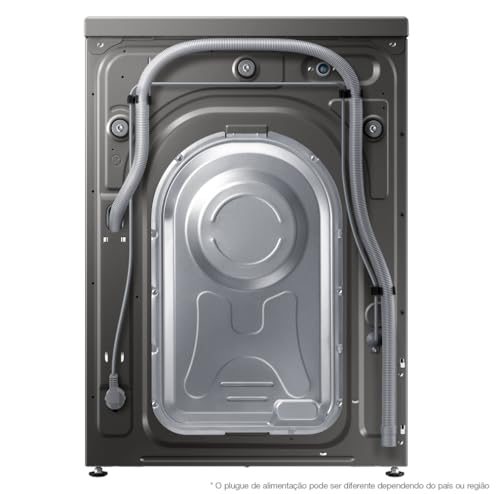 Lavadora Digital Inverter Porta Black Inox 3