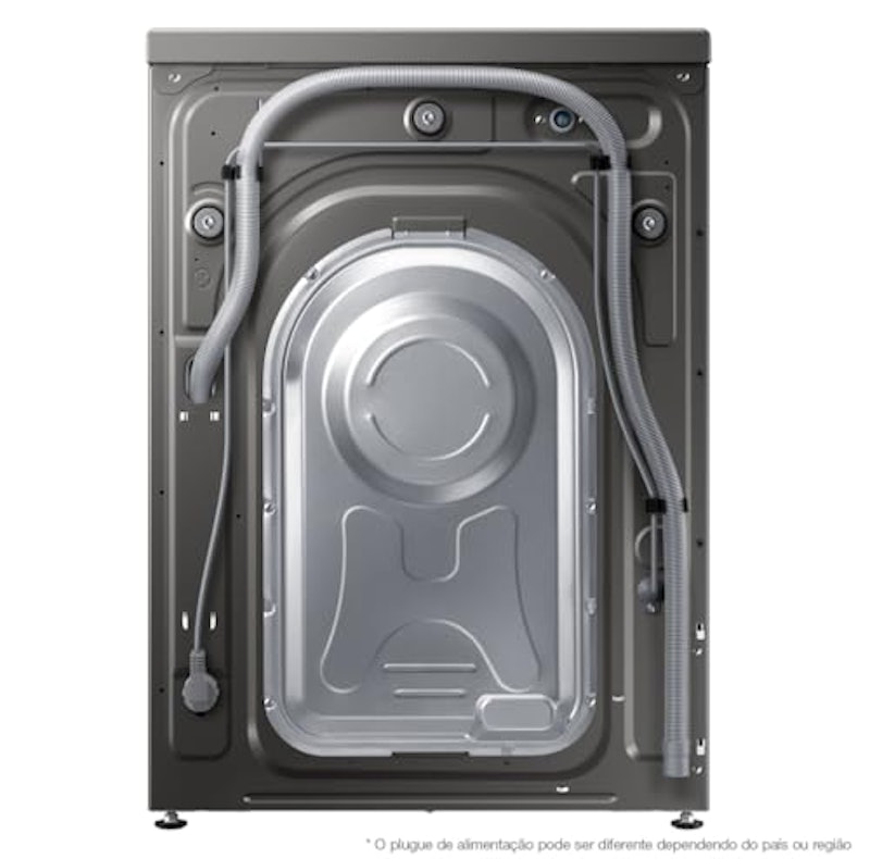 Lavadora Digital Inverter Porta Black Inox 3