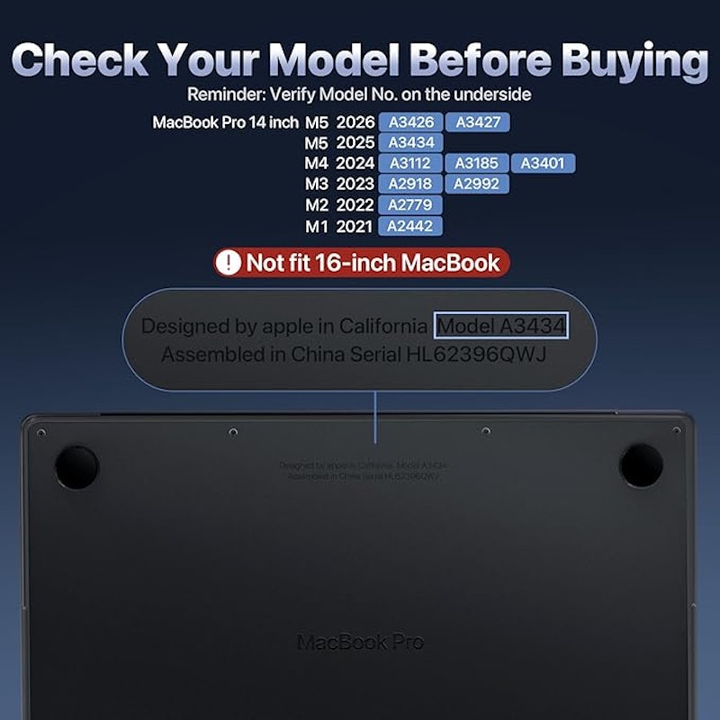 Capa Protetora para MacBook Pro de 14" 3