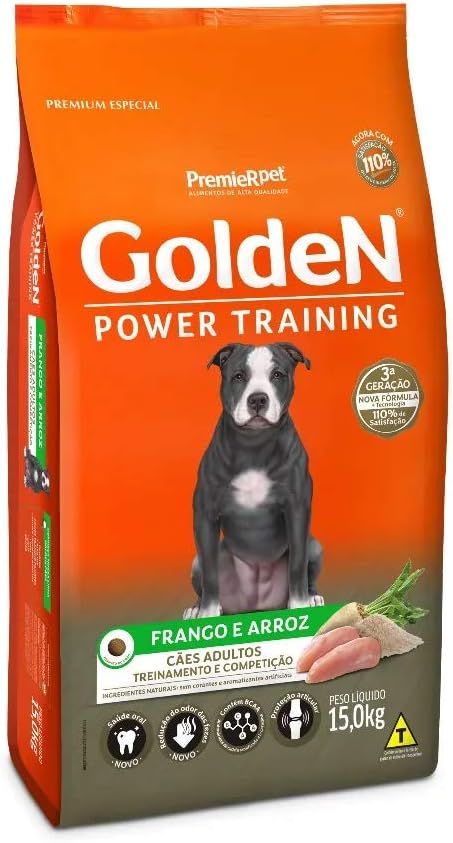 GoldeN Power Training Cães Adultos Frango & Arroz 1